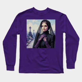 Mourning widow Long Sleeve T-Shirt